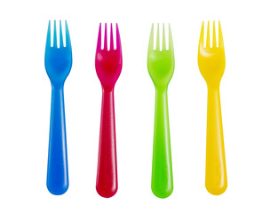 Colorful forks