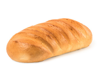 veka loaf isolated on white