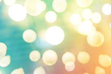 Obraz premium de focused bokeh light, abstract background at night photo