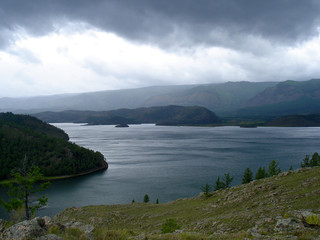 Beautiful lake Baikal
