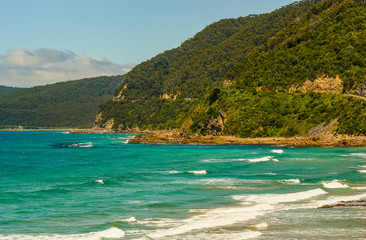 Fototapeta na wymiar Australian Pacific coast.