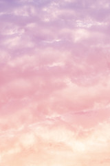 sun and cloud background with a pastel colored

