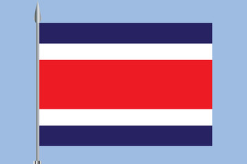 Flag of Costa Rica