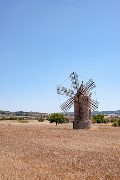 Windmühle Spanien