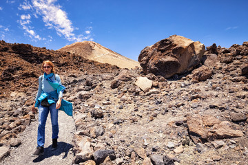 Fototapeta premium Tenerife, Pico del Teide, Trail