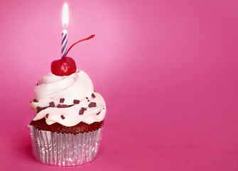 Birthday cupcake