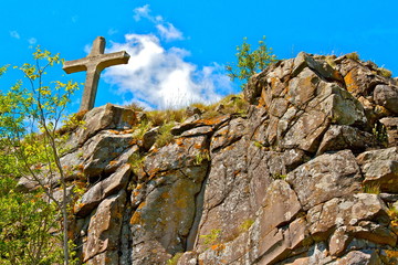 rochers basaltique ardèche