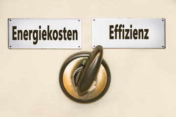 Schild 212 - Effizienz