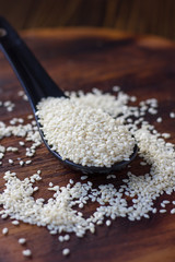 White sesame seeds