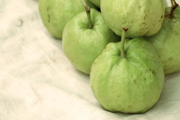Guava fruit.