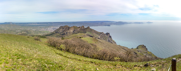 The Karadag nature reserve. Koktebel. Crimea