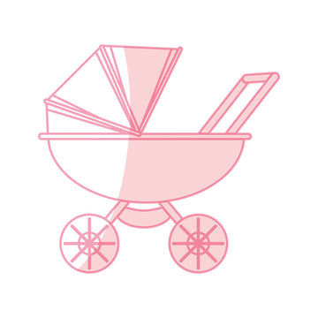 baby carriage cartoon