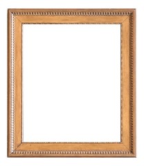 Fototapeta premium Wooden frame for paintings, mirrors or photos