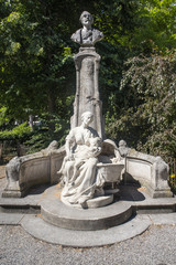 Obraz premium Alexandre Desrousseaux Monument in Lille