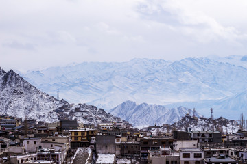 Fototapeta na wymiar Coldest Shades of Ladakh