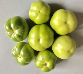 Some of raw tomatoes 