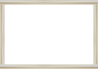 Obraz premium Landscape White Frame with Cable Borders