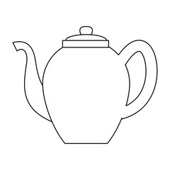 Tea porcelain jar