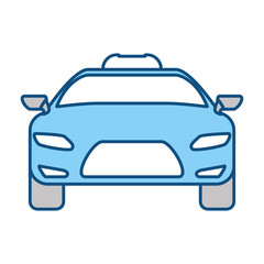 Obraz premium Taxi cab service