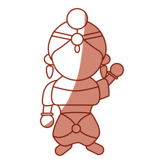 Indian woman cartoon