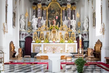 Fototapeten Altar in Kirche © Alex G. Photography