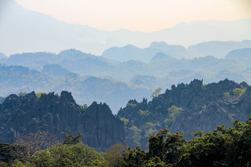 Beautiful landscape in Laos, South East Asia