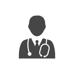 Doctor icon vector illustration