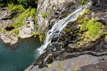 Waterfall on Mauritius, Africa