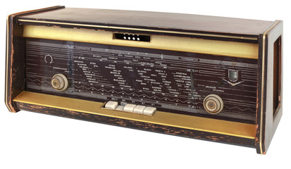 Old Radio Cutout