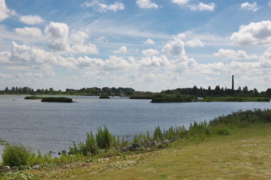 Blick aufs IJsselmeer in Medemblik