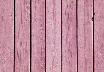 Pink color wooden fence pattern.