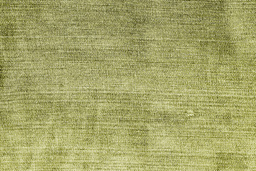 Yellow color weathered denim texture.