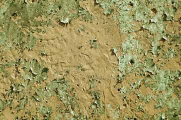 Weathered grungy cement wall surface.