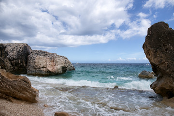 Sardinia. Gulf of Orosei. Beach