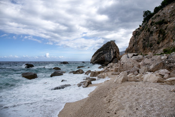 Sardinia. Gulf of Orosei. Beach