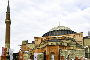 Fototapeta na wymiar Mosque in Istanbul Turkey