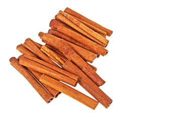 Cinnamon isolated on a white background