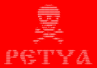 The newest ultra-dangerous Petya malware message screen. Cybercrime and cyber security background. Vector illustration