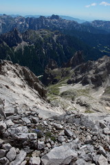 In cima alla vetta,San Martino Di Castrozza-Dolomiti