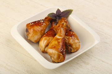 Teriyaki chicken legs