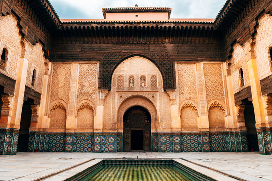 ben youssef madrasa interior, marrakech