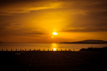 atardecer de verano