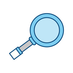 Magnifying glass symbol
