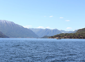 The Como lake, Italy