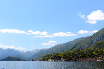 The Como lake, Italy