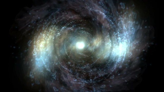 4k Abstract energy vortex universe tunnel fireworks particle hole eddy travel background.