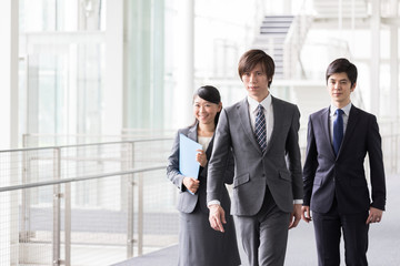 portrait of asian businessteam in office