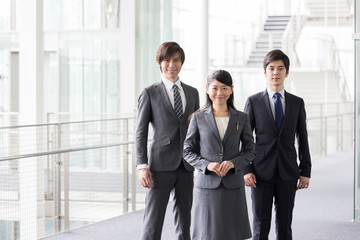 portrait of asian businessteam in office
