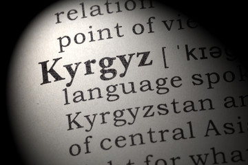 Obraz premium definition of Kyrgyz