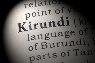 definition of Kirundi